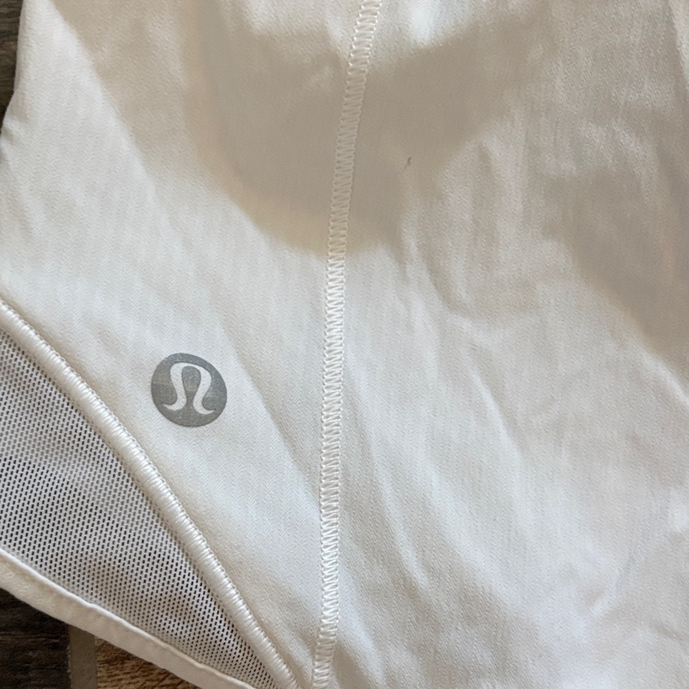 lululemon athletica White Athletic Shorts - Picture 4 of 9